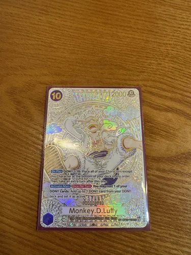 One Piece trading card